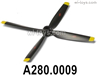 Wltoys XK A280 Parts Propellers,Rotor blade.A280.0009.Total 1pcs.
