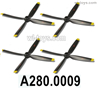 Wltoys XK A280 Parts Main Propellers,Main Rotor blades.A280.0009.Total 4pcs.