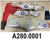 Wltoys XK A280 Parts Fuselage Body assembly with Horizontal Tail wing,Main Wing,Fuel tank group, head cover group.A280.0001.