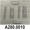 Wltoys XK A280 Parts Shade set.A280.0010.transparent ABS material.