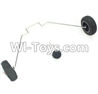 XK A430 Parts- Landing Gear Set-A430.005,Undercarriage,Wltoys XK A430 Edge RC AirPlane Spare Parts Accessories,XK A430 RC RC Fixed Wing Plane Replacement Parts