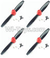 XK A430 Parts-Propellers,Main rotor blades(4pcs),Wltoys XK A430 Edge RC AirPlane Spare Parts Accessories,XK A430 RC RC Fixed Wing Plane Replacement Parts