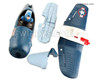 Wltoys XK A500 Parts All Foam assembly.A500.0001.It includes the Fuselage Body,Main Wing,Horizontal and Vertical Tail wing,Driver,seat.