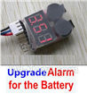 Wltoys XK A600 Parts- Upgrade Alarm for the Battery,Can test whether your battery has enouth power,Wltoys XK A600 RC Plane Parts,XK DHC-2 A600 RC RC Fixed Wing Plane Parts