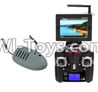XK A700 Parts-Upgrade 5.8G FPV transmission display screen & FPV Camera unit & Transmitter,XK A700 Sky Dancer RC Plane Parts Accessories,XK A700 Skydancer RC Fixed Wing Plane Replacement Parts