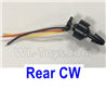 XK X450 Brushless motor(the Rear CW Motor)-7.4V 1307 CW 2000KV-X450.0008