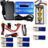 XK X450 6pcs 1100mah battery & Upgrade Charger unit,Can charger 6x battery at the same time(Power & B6 Charger & 1-To-6 Parallel charging Board)