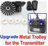 XK X520 Upgrade Metal Trolley for the Transmitter-Black