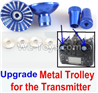 XK X520 Upgrade Metal Trolley for the Transmitter-Blue
