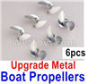 Feilun FT011 Upgrade Parts-Upgrade Metal Propellers(6pcs)