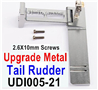 UDI Arrow UDI005 Upgrade Metal Tail rudder assembly Parts. UDI005-21.