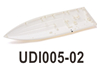 UDI UDI005 Arrow Bottom boat shell cover Parts. UDI005-02.