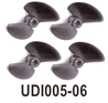 UDI Arrow UDI005 RC Boat Propellers Parts,Rotor blades. UDI005-06. Total 4pcs.