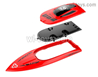 UDI Rapid UDI009 Wholle Upper Boat shell assembly,It include the Cabin Outter cover _ Inner Cover and Upper BOAT SHELL Cover.