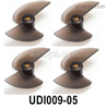 UDI Rapid UDI009 RC Boat Propellers Parts,Rotor blades. UDI009-05. Total 4pcs.
