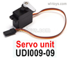 UDI Rapid UDI009 Servo Unit Parts with Servo Arm. UDI009-09.