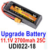 UDI UDI022 Upgrade Battery Parts,Upgrade 11.1V 2700MAH Lipo RC Battery.Total 1pcs.UDI022-18.