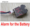 UDI UDI022 Tylosaurus Parts Upgrade Alarm for the UDI022 Boat.50M distance,can alarm when your battery has no power.