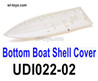 UDI UDI022 Tylosaurus Parts UDI022-02 Bottom boat shell cover.