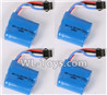 UDI RC UDI008 Battery-3.7v×2 600mah Battery(4pcs)