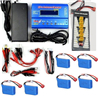 Wltoys WL915 Boat Parts-6pcs 1200mah battery & Upgrade Charger unit,Can charger 6x battery at the same time(Power & B6 Charger & 1-To-6 Parallel charging Board) ,