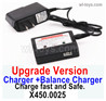 Wltoys WL916 Upgrade Parts charger and Balance charger,It can directly charge on the socket.Charge fast and safe.
