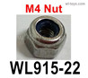 Wltoys WL916 M4 Anti-slip nut.WL915-22.
