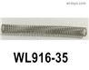 Wltoys WL916 Compression spring.WL916-35. The size of the compression spring is 0.5*7.2*65*50 circles..