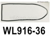 Wltoys WL916 Silicone waterproof ring.WL916-36. The size is 230*75*2mm.