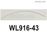 Wltoys WL916 Teflon hose.WL916-43.φ4.1*φ3.5*155mm.