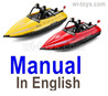 Wltoys WL917 Manual Instruction.The words are in English.