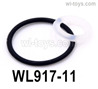 Wltoys WL917 Water spout and steering gear rod waterproof ring set.WL917-11.The size of the water spout waterproof ring is φ21*1.7mm. It is made of silicone. Colour: Black.<br>The size of the waterproof ring of the steering gear rod is φ6.3*2mm. It is mad