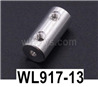 Wltoys WL917 Metal Aluminum Gimbal Joint,φ7*φ2*15mm Gimbal Couplings.WL917-13.Aluminum Shaft Motor Connector Universal Joint For RC Boat.