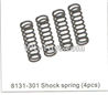 DHK RAZ-R Shock spring(4pcs) Parts-8131-301