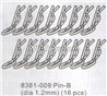 DHK RAZ-R Parts-Pin-B(Dia 1.2mm)-16pcs Parts-8381-009