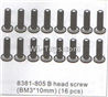 DHK RAZ-R Parts-B head Screw(BM3x10mm)-16pcs Parts-8381-805