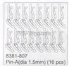 DHK RAZ-R Parts-Pin-A(Dia 1.5mm)-16pcs Parts-8381-807