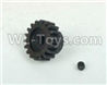 DHK Hunter Motor gear-18T and Lock Nut(M3x3) Parts-8131-9M2