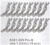 DHK Hunter Pin-B(Dia 1.2mm)-16pcs Parts-8381-009
