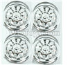 DHK Crosse Chrome wheels,Wheel hub(4pcs) Parts-8136-006-02