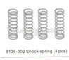 DHK Crosse Shock spring(4pcs) Parts-8136-302