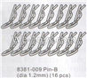 DHK Crosse Pin-B(Dia 1.2mm)-16pcs Parts-8381-009