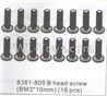 DHK Crosse B head Screw(BM3x10mm)-16pcs Parts-8381-805