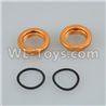 DHK Maximus Parts-Shock adjust ring+O Ring(DIa 18.5X1.5mm)-2pcs Parts-8381-303