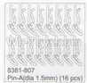 DHK Maximus Parts-Pin-A(Dia 1.5mm)-16pcs Parts-8381-807