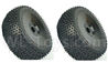 DHK Optimus Tire complete,Include tire lether and wheel hub(Black rims)-(2pcs) Parts-8383-001-02