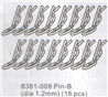 DHK Zombie 8384 Pin-B(Dia 1.2mm)-16pcs Parts-8381-009