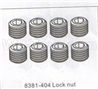 DHK Zombie 8384 Lock nut,Jimi Maching screws,set screws(M3x3mm)-8pcs Parts-8381-404