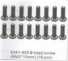 DHK Zombie 8384 B head screw(BM3x10mm)-16pcs Parts-8381-805
