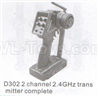 DHK Zombie 8384 D302 2 Channel 2.4GHZ Transmitter complete Parts